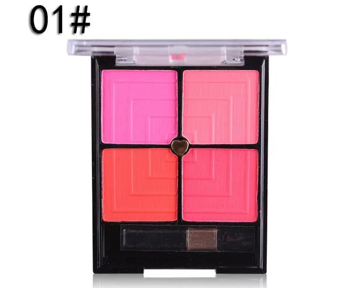 4-Color Soft Glow Blush Palette - quality product with professional design