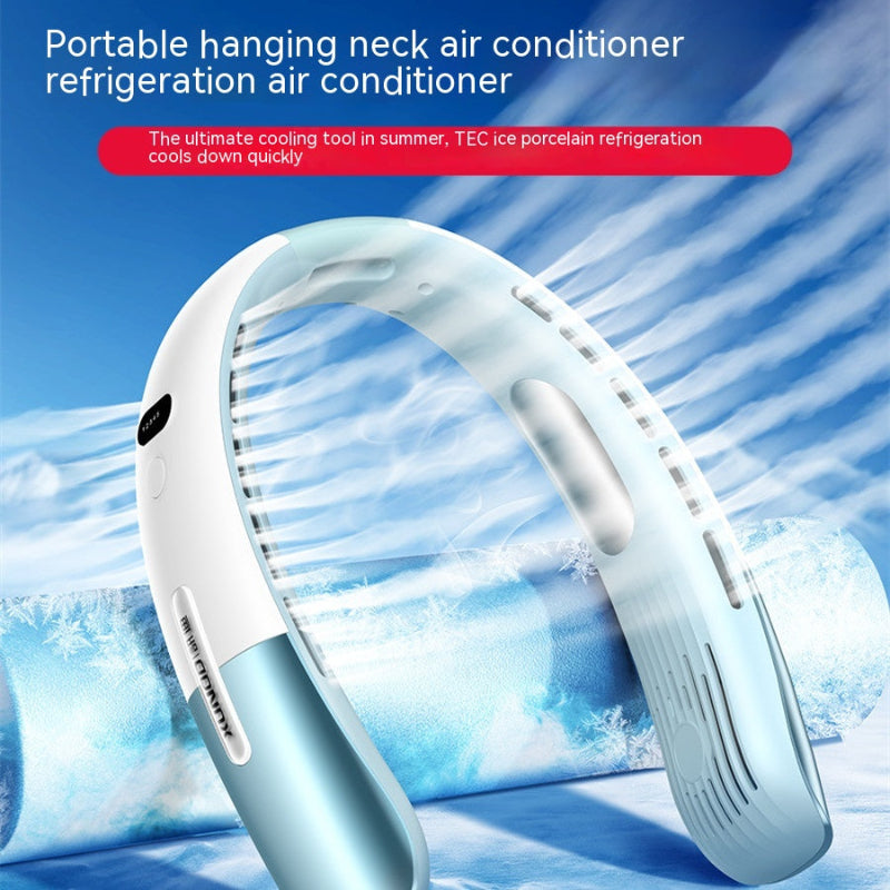 Rechargeable Portable Neck Hanging Fan